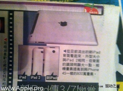 iPad 3 ع⣺800ͷ +A6 ĺ˴