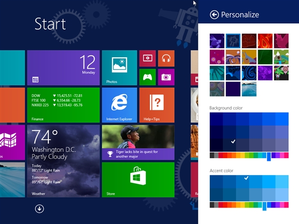 Windows 8.1 ΪʼĻ˶ֽ̬