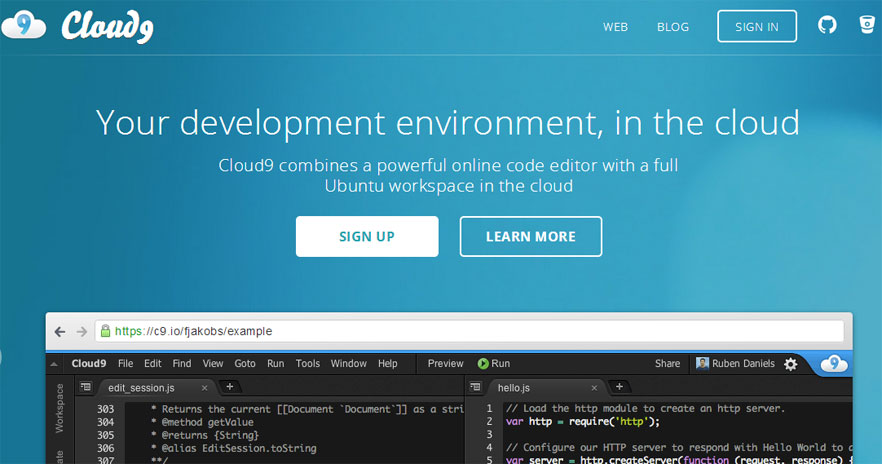 Cloud9 IDE ߱༭