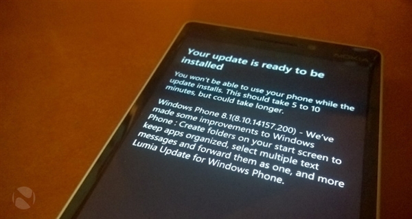 WP8.1 Update 1 ½ Lumia 930 Cortana 
