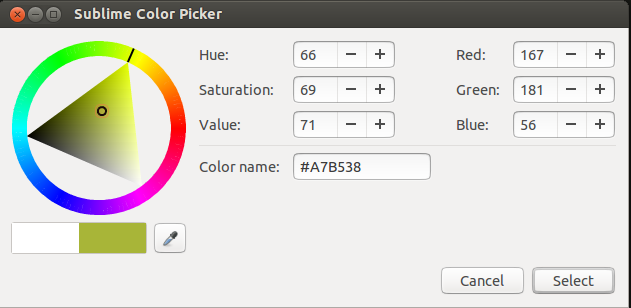 The Color Picker <a href=