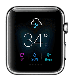 Yahoo Weather on Apple Watch