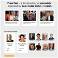 自媒体在发展？记者的“在线目录”Press Pass帮你整合媒体从业者的微博信息