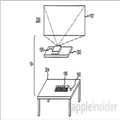 苹果获便携电脑专利 内置投影仪无线充电
